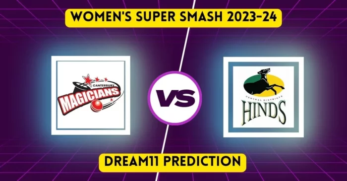 CM-W vs CH-W, Women’s Super Smash 2023-24: Match Prediction, Dream11 Team, Fantasy Tips & Pitch Report | Canterbury Magicians vs Central Hinds