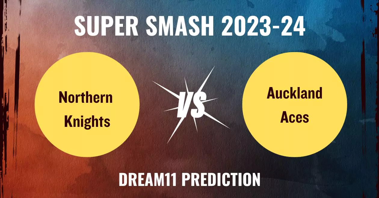ND vs AA, Super Smash 2023-24: Match Prediction, Dream11 Team, Fantasy Tips & Pitch Report | Northern Knights vs Auckland Aces