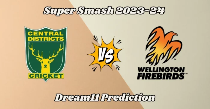 CS vs WF, Super Smash 2023-24: Match Prediction, Dream11 Team, Fantasy Tips & Pitch Report | Central Stags vs Wellington Firebirds