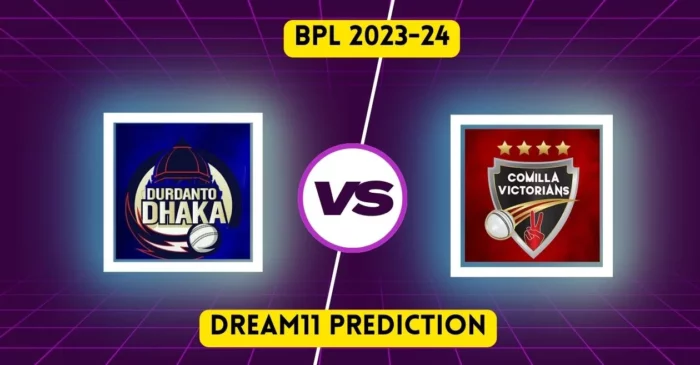 BPL 2024, DD vs COV: Match Prediction, Dream11 Team, Fantasy Tips & Pitch Report | Durdanto Dhaka vs Comilla Victorians