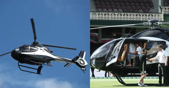 WATCH: David Warner marks phenomenal entrance; arrives at SCG in Helicopter – BBL|13