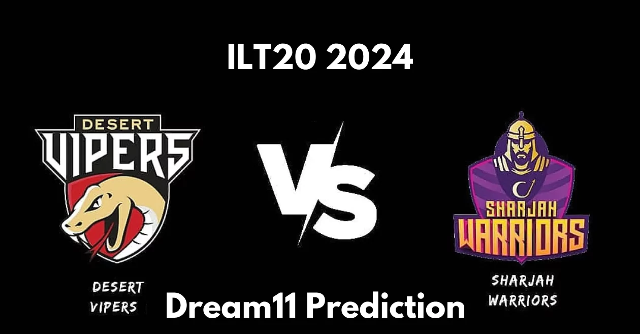 ILT20 UAE 2024, VIP vs SJH: Match Prediction, Dream11 Team, Fantasy Tips & Pitch Report | Desert Vipers vs Sharjah Warriors