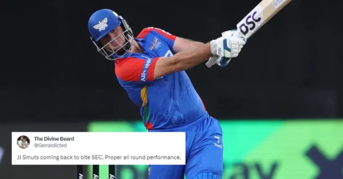Twitter reactions: JJ Smuts’ all-round heroics helps Durban Super Giants claim thrilling win over Sunrisers Eastern Cape in SA20 2024