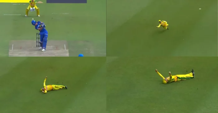 WATCH: Faf du Plessis take a sublime one handed catch to dismiss Dewald Brevis – SA20 2024