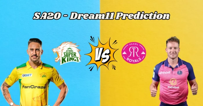 SA20 2024, JSK vs PR: Match Prediction, Dream11 Team, Fantasy Tips and Pitch Report | Joburg Super Kings vs Paarl Royals