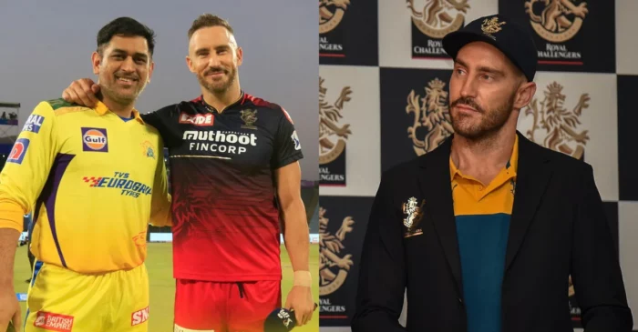 “It’s not possible to copy…”: Faf du Plessis sheds light on bond with MS Dhoni; reveals his learnings from Captain Cool