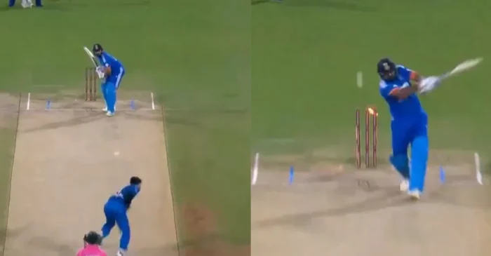 WATCH: Fazalhaq Farooqi cleans up Rohit Sharma with a stunning delivery – IND vs AFG 2024