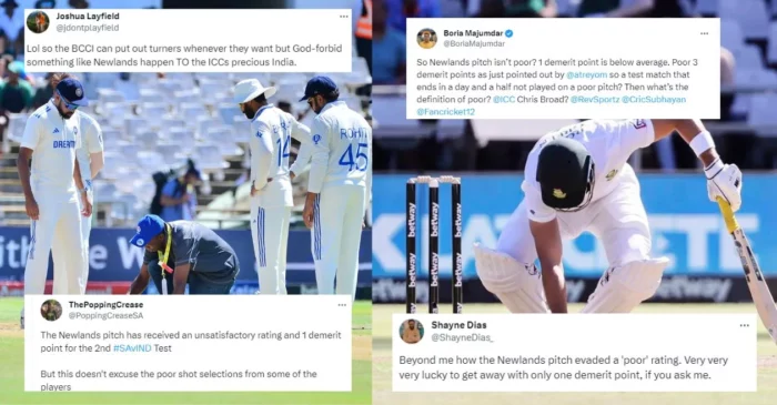 Netizens express a spectrum of opinions as ICC declares Cape Town’s Newlands pitch ‘unsatisfactory’