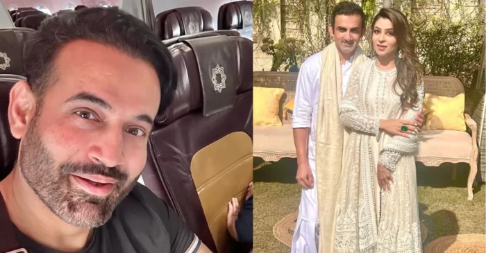 Gautam Gambhir shares a lovely picture with his wife; Irfan Pathan comes up with a humorous comment