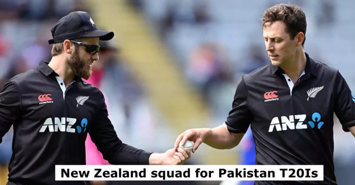 New Zealand announces a strong 13-man squad for Pakistan T20Is; Kane Williamson, Matt Henry return