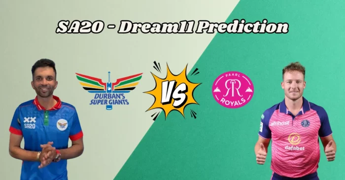 SA20 2024, DSG vs PR: Match Prediction, Dream11 Team, Fantasy Tips and Pitch Report | Durban Super Giants vs Paarl Royals