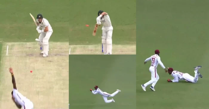 WATCH: Kevin Sinclair takes a breathtaking flying catch to get rid of Marnus Labuschagne – AUS vs WI, 2024