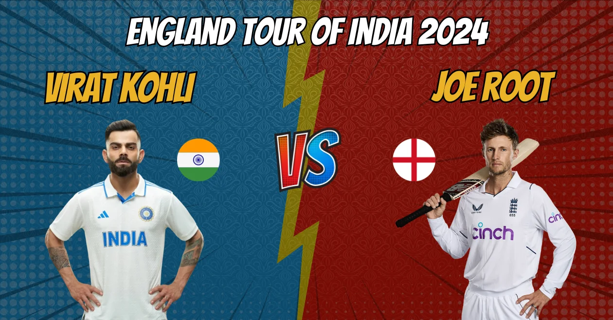 Virat Kohli vs Joe Root: A statistical comparison and technique analysis ahead of England tour to India 2024