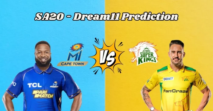 SA20 2024, MICT vs JSK: Match Prediction, Dream11 Team, Fantasy Tips & Pitch Report | MI Cape Town vs Joburg Super Kings