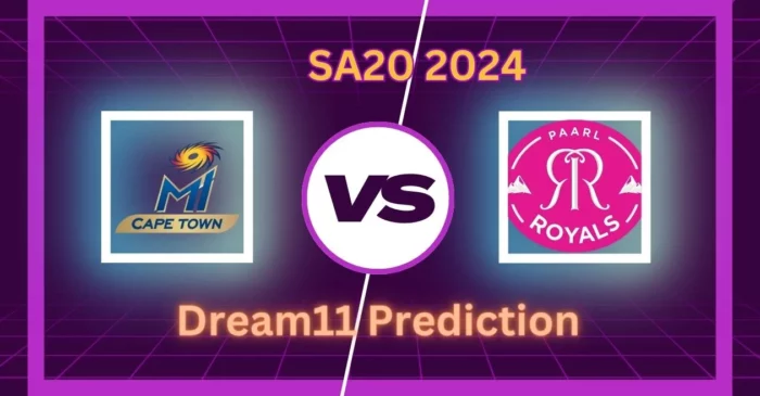 SA20 2024, MICT vs PR: Match Prediction, Dream11 Team, Fantasy Tips & Pitch Report | MI Cape Town vs Paarl Royals