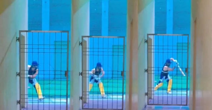 WATCH: CSK captain MS Dhoni’s dedication in nets as he prepares for IPL 2024