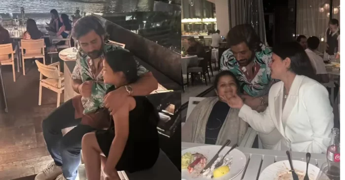 WATCH: MS Dhoni enjoys vacation with wife Sakshi and daughter Ziva; video takes internet by storm