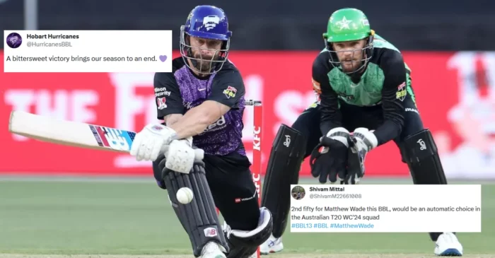 Twitter reactions: Matthew Wade’s sublime knock propels Hobart Hurricanes to comfortable win over Melbourne Stars – BBL|13
