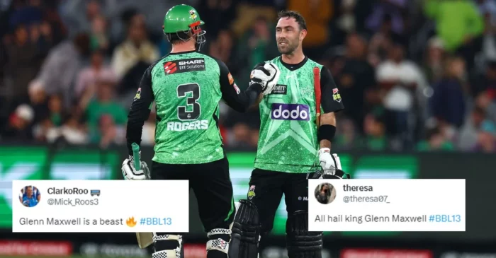 Twitter reactions: All-round Glenn Maxwell powers Melbourne Stars to emphatic win over Melbourne Renegades in BBL|13