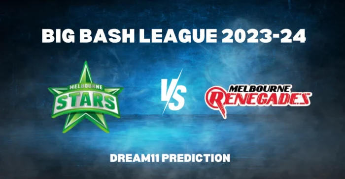 BBL|13, STA vs REN: Match Prediction, Dream11 Team, Fantasy Tips & Pitch Report | Melbourne Stars vs Melbourne Renegades