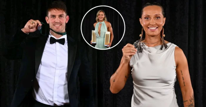 Mitchell Marsh, Ashleigh Gardner and Ellyse Perry sweep top honors at the Australian Cricket Awards 2024