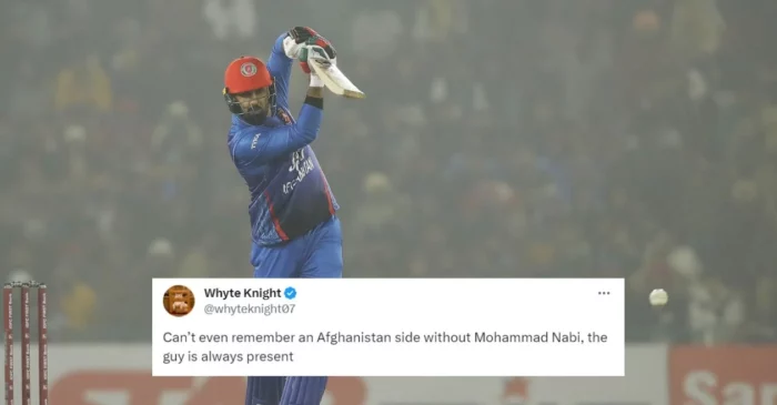 Twitter reactions: Mohammad Nabi’s resilient batting propels Afghanistan to a competitive total against India in the Mohali T20I – IND vs AFG