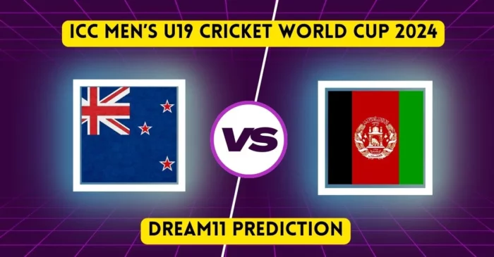NZ-U19 vs AFG-U19: Match Prediction, Dream11 Team, Fantasy Tips & Pitch Report | U19 World Cup 2024, New Zealand vs Afghanistan