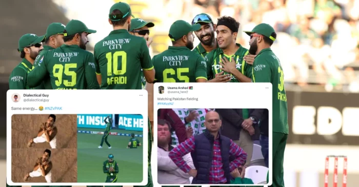 Netizens brutally troll Pakistan after sloppy fielding against New Zealand during 1st T20I in Auckland’s Eden Park