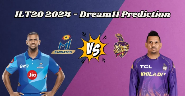 ILT20 UAE 2024, EMI vs ABD: Match Prediction, Dream11 Team, Fantasy Tips & Pitch Report | MI Emirates vs Abu Dhabi Knight Riders