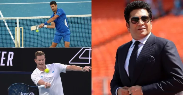 Sachin Tendulkar lauds a sportsmanship between Novak Djokovic and Steve Smith; tennis star reacts