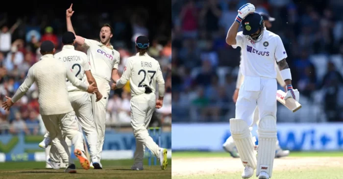 Top 5 lowest team totals in India vs England Tests