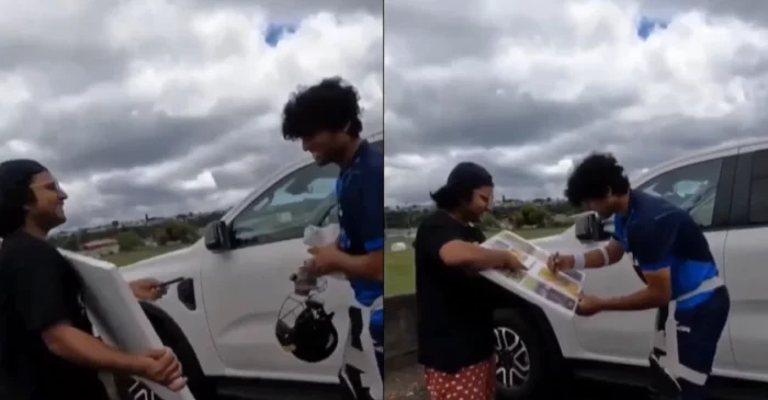 WATCH: Rachin Ravindra wins heart with humble gesture; steps out of car to sign CSK fan’s poster