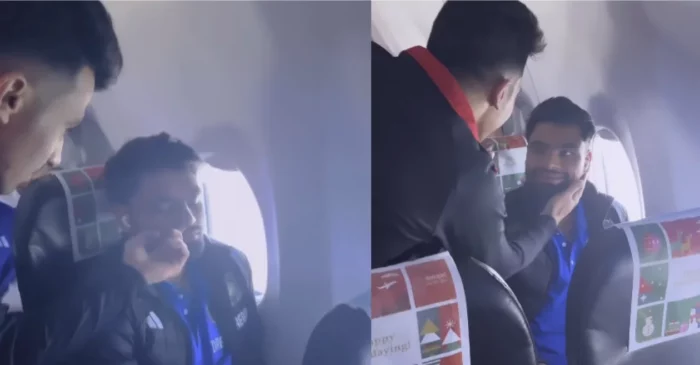 WATCH: Rahmanullah Gurbaz and Rinku Singh’s cheeky airplane meet-up goes viral – IND vs AFG 2024