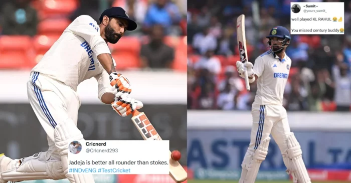 Twitter reactions: KL Rahul, Ravindra Jadeja shine as India continue supremacy over England on Day 2 of Hyderabad Test