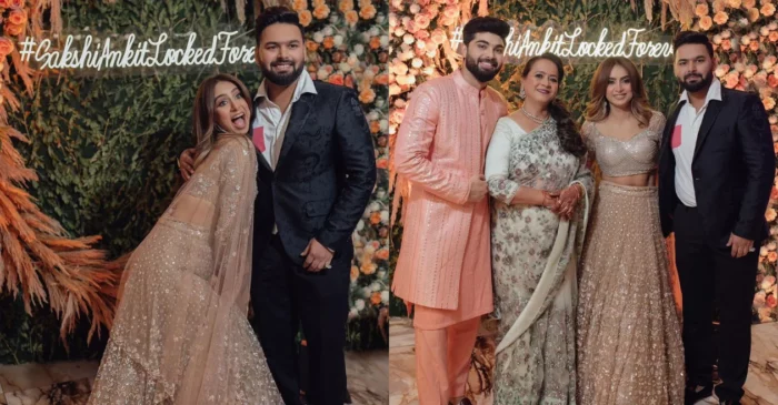 Rishabh Pant dons stylish black suit for sister Sakshi’s engagement; pictures go viral