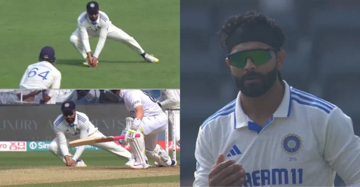 WATCH: Rohit Sharma takes a spectacular low catch to dismiss Ollie Pope off Ravindra Jadeja’s delivery – IND vs ENG 1st Test