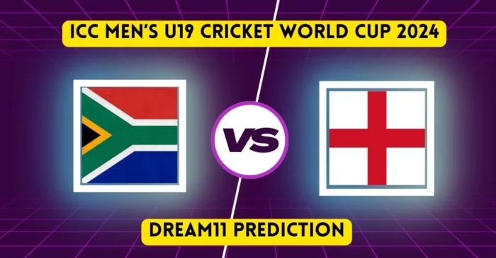 SA-U19 vs EN-U19: Match Prediction, Dream11 Team, Fantasy Tips & Pitch Report | U19 World Cup 2024, South Africa vs England