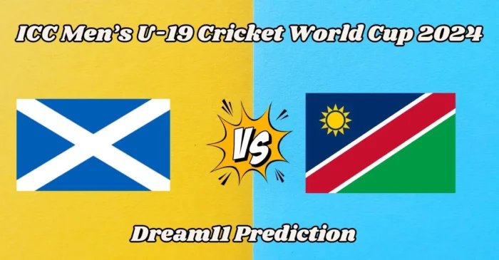 SCO-U19 vs NAM-U19: Match Prediction, Dream11 Team, Fantasy Tips & Pitch Report | U19 World Cup 2024 16th Place Play Off, Scotland U-19 vs Namibia U-19