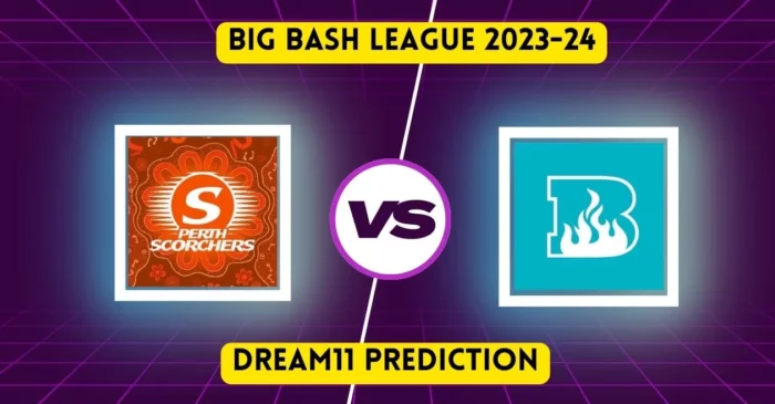 BBL|13, SCO vs HEA: Match Prediction, Dream11 Team, Fantasy Tips & Pitch Report | Perth Scorchers vs Brisbane Heat