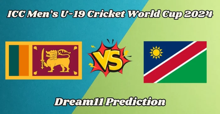 SL-U19 vs NAM-U19: Match Prediction, Dream11 Team, Fantasy Tips & Pitch Report | U19 World Cup 2024, Sri Lanka vs Namibia