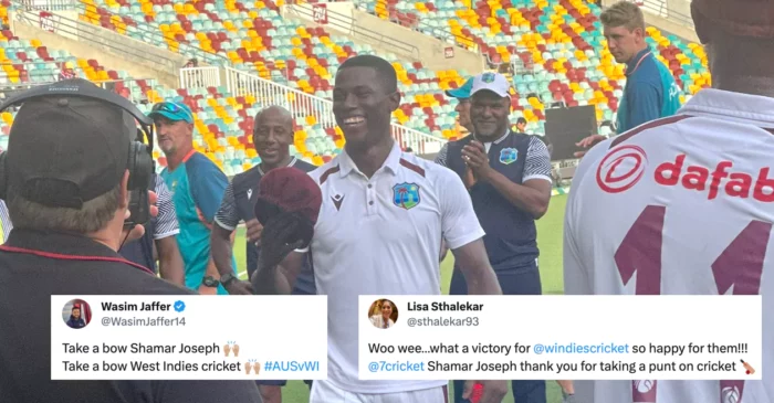 Cricket world goes berserk as Shamar Joseph scripts a historical win for West Indies against Australia