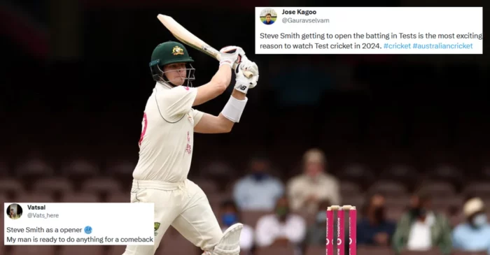 Twitter goes gaga as Steve Smith replaces David Warner as the opener in Tests for Australia
