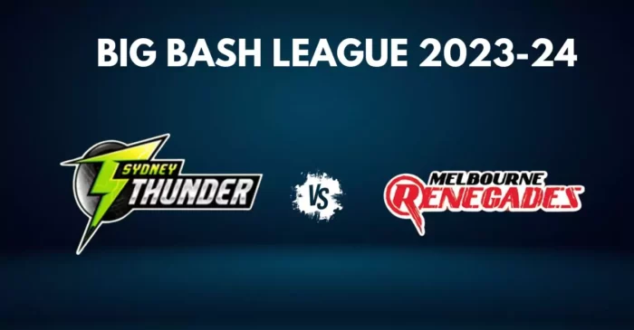 BBL|13, THU vs RED: Match Prediction, Dream11 Team, Fantasy Tips & Pitch Report | Sydney Thunder vs Melbourne Renegades