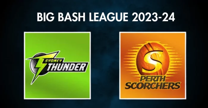 BBL|13, THU vs SCO: Match Prediction, Dream11 Team, Fantasy Tips & Pitch Report | Sydney Thunder vs Perth Scorchers
