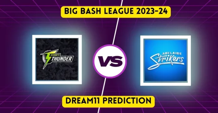 BBL|13, THU vs STR: Match Prediction, Dream11 Team, Fantasy Tips & Pitch Report | Sydney Thunder vs Adelaide Strikers