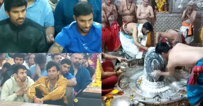 WATCH: Tilak Varma, Washington Sundar, Jitesh Sharma & Ravi Bishnoi embrace divine moments at Ujjain’s Mahakaleshwar Mandir