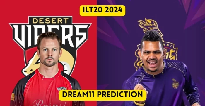 ILT20 2024, VIP vs ABD: Match Prediction, Dream11 Team, Fantasy Tips & Pitch Report | Desert Vipers vs Abu Dhabi Knight Riders