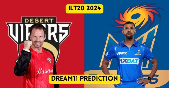 ILT20 UAE 2024, VIP vs EMI: Match Prediction, Dream11 Team, Fantasy Tips & Pitch Report | Desert Vipers vs MI Emirates