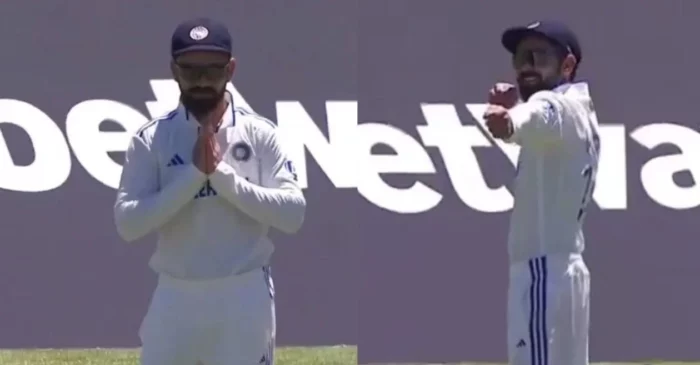 SA vs IND [WATCH]: Virat Kohli draws an imaginary bowstring and serenely folds his hands to ‘Ram Siya Ram’ on Day 1 of Cape Town Test