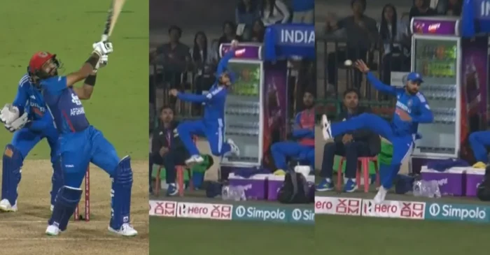 WATCH: Virat Kohli’s ‘Superman’ effort to save a certain six during IND vs AFG 3rd T20I